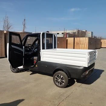 EEC Electric Hopper Car 4 Wheel / Tricyle J2-P Mini Truck Logistics Vehicle