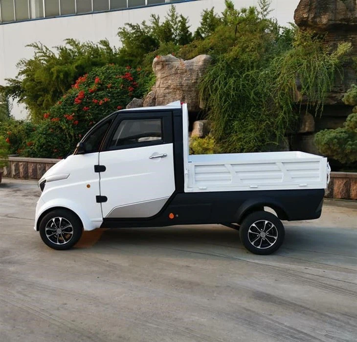 EEC Electric Hopper Car 4 Wheel / Tricyle J2-P Mini Truck Logistics Vehicle