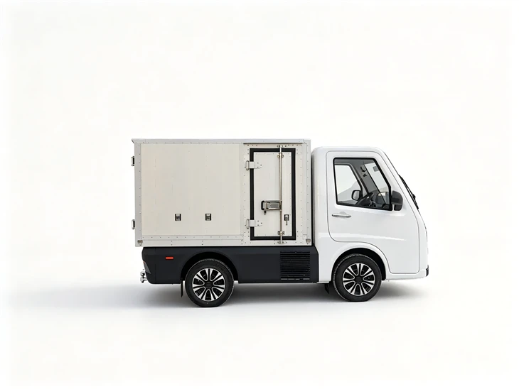 Electric Cargo Box Truck For Courier And Parcel Delivery factory Electric Cargo Box Truck For Courier And Parcel Delivery factory